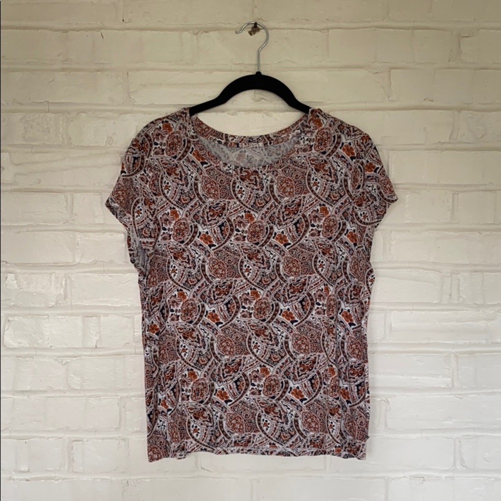 American Eagle Paisley top!